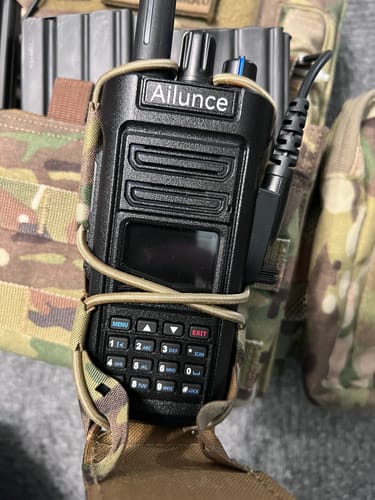Customer photo review of Radio Pouch Baofeng/Pofung Large GRIDLOK