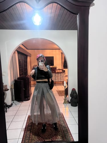 Customer photo review of Edgy 3-Piece Co-Ord Set