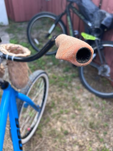 Customer photo review of Cork Chop Grips