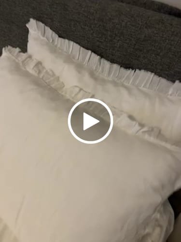 Customer video review of Koza Müslin Yastık Kılıfı 2'li Set Beyaz