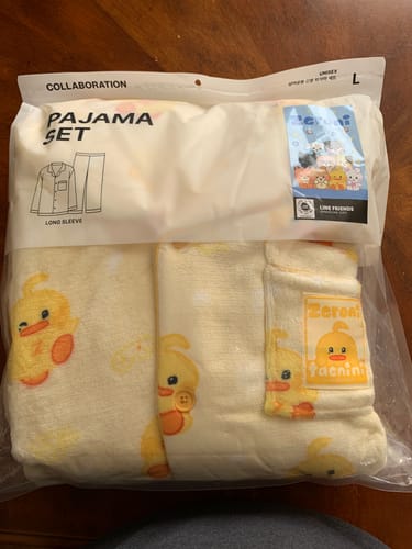 Customer photo review of ZEROBASEONE - ZERONI PAJAMAS LIGHT YELLOW