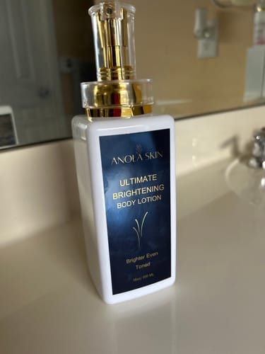 Customer photo review of Ultimate Brightening Lotion (500ML)