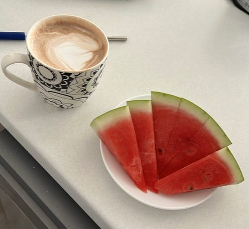 Customer photo review of Deluxe Lactation Hot Chocolate - GF, DF & SF