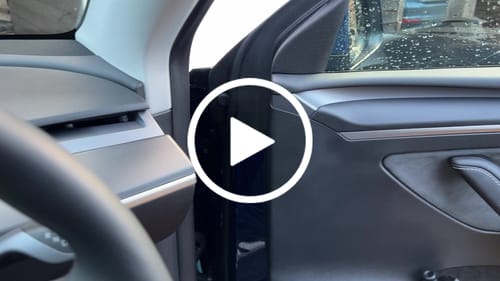 Customer video review of Blackout Kit for Tesla Model 3 & Y Gen 2