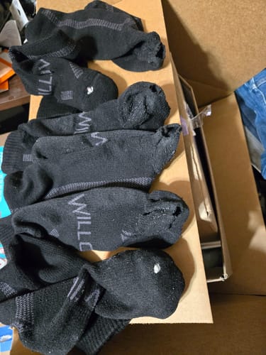 Customer photo review of Men's Alpaca Socks