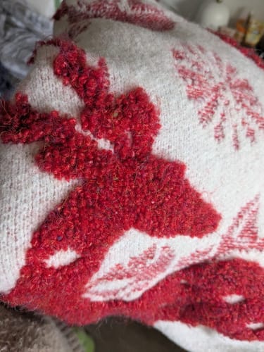 Customer photo review of Lu Lu Lu 陆陆陆 New Chinese Style Cross Collar Knit Cardigan & Wrap Skirt Set