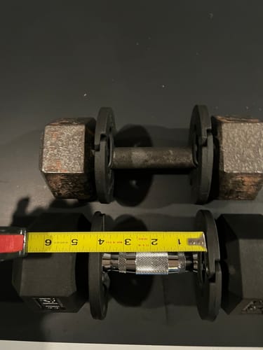 Customer photo review of 1.25 Pound Weight Clips