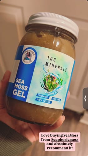 Customer photo review of 102 Minerals Sea Moss Gel