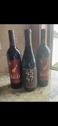 Customer photo review of Cabernet Sauvignon