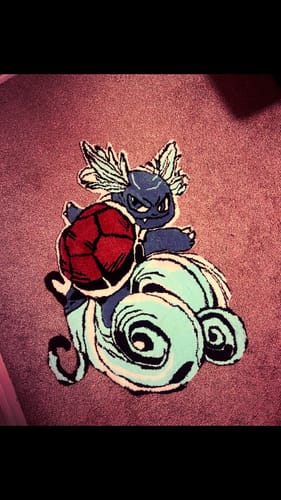 Customer photo review of The Spider — Cut & Loop Pile Tufting Machine