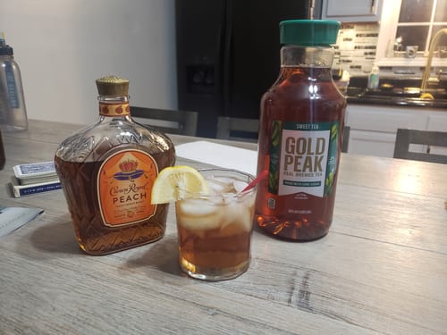 Customer photo review of Crown Royal Peach Whisky
