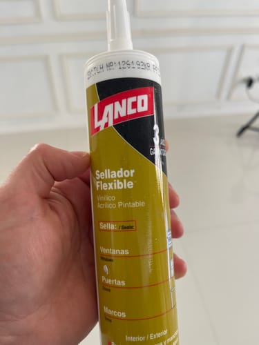 Reseña con foto de un cliente sobre Lanco Sellador Acrilico Vinyl Painters (Blanco Invierno)