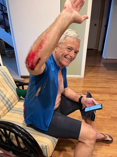 Customer photo review of NeoPro Dark Navy Bibs