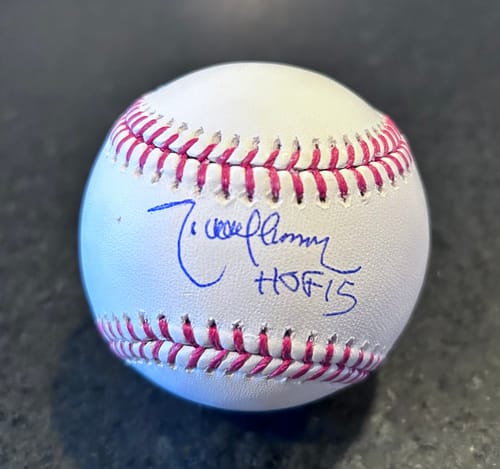 Customer photo review of Randy Johnson Autograph Signing