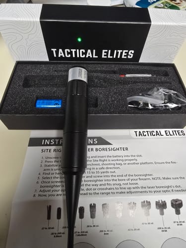 Customer photo review of Site Right™ 2.0 - Boresighter