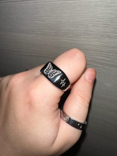 Customer photo review of Butterfly Ring