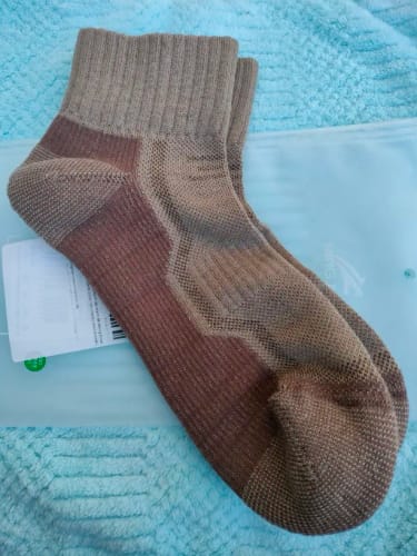 Customer photo review of WRELS Thermosocken aus Merinowolle für den Winter, warm, Ski, Wandern, Snowboarden, Klettern, Kompressionssportsocken, dicke Socken aus Merinowolle