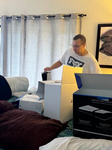 Customer photo review of PlayStation 5 Digital Pro Console + Disc Drive