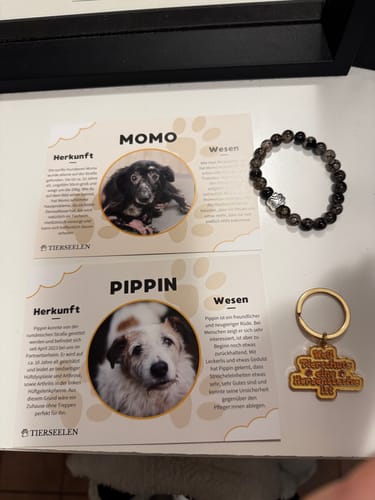 Customer photo review of Spruch Schlüsselanhänger