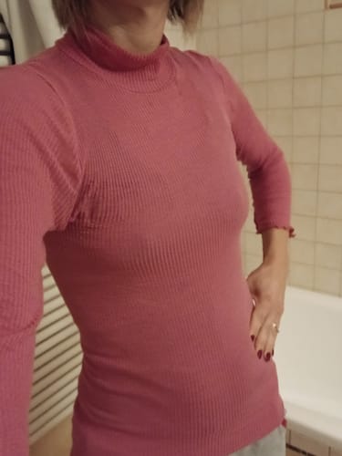 Customer photo review of Dolcevita cashmere e modal donna