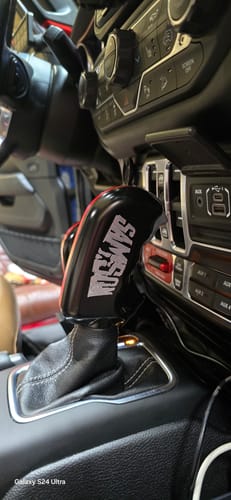 Customer photo review of Jeep JL or JT Shifter Package