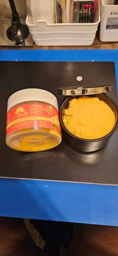 Customer photo review of LaPalm Sea Spa Salts 12oz (5 Scents)