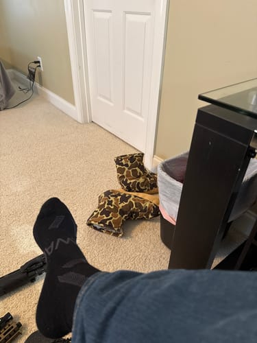 Customer photo review of Men's Alpaca Socks