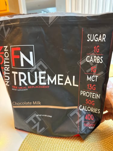 Customer photo review of True Meal Low Carb Meal Replacement