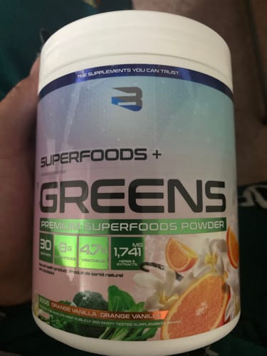 Customer photo review of Superfoods + Greens