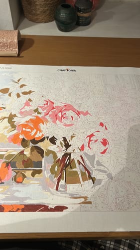 Customer photo review of Numbered Roses