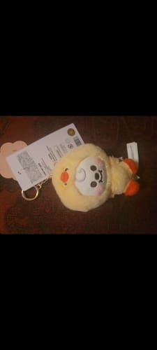 Customer photo review of BT21 - BABY FLUFFY DOLL KEYRING