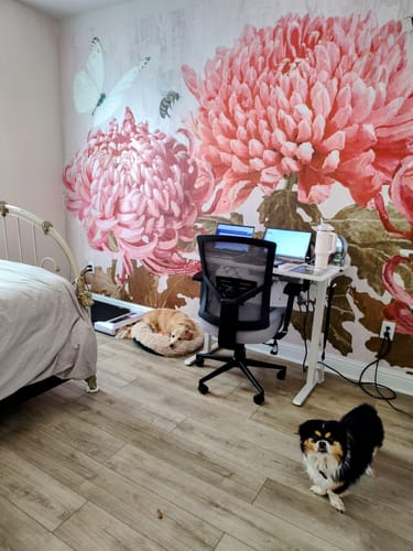 Customer photo review of "Lucky Mum" Oversized Wall Mural