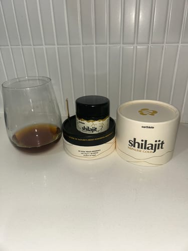 Customer photo review of DROP I: NEPALESE GOLD SHILAJIT