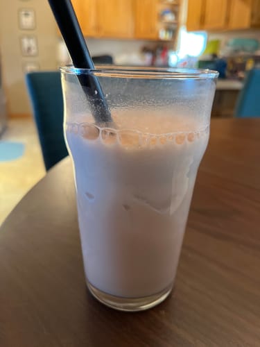 Customer photo review of Whey Protein Powder - Single Serving Sample Stick Packs