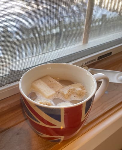 Customer photo review of Café Hacienda Doka Dark Roast