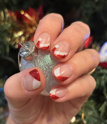 Customer photo review of Shimmering Santa