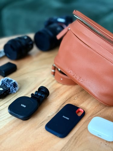 Customer photo review of LOULEX fanny pack