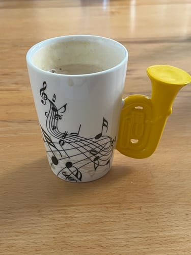 Customer photo review of Originelle Musiker-Tassen