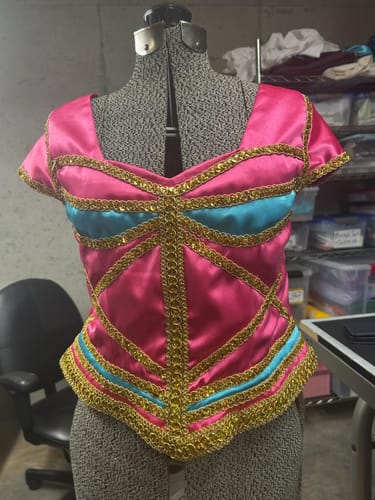 Customer photo review of Thea Sequin Braid Cord Trim (1/2") (Sold by the Yard)