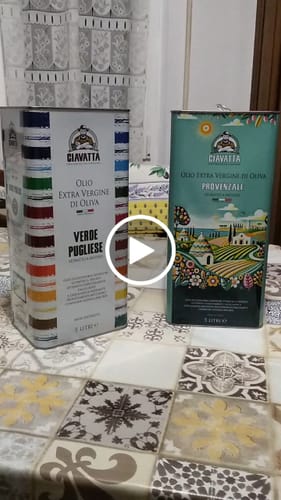 Customer video review of Olio di Oliva che non pizzica in gola Latta da 5 litri in offerta