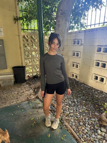 Customer photo review of Women's Long Sleeve Second Skin - Yeezy Gap Engineered By Balenciaga - 2 Colors Available