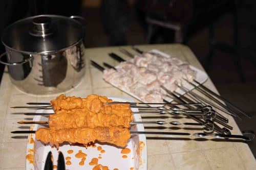 Customer photo review of Hähnchen Schaschlik Original 1kg