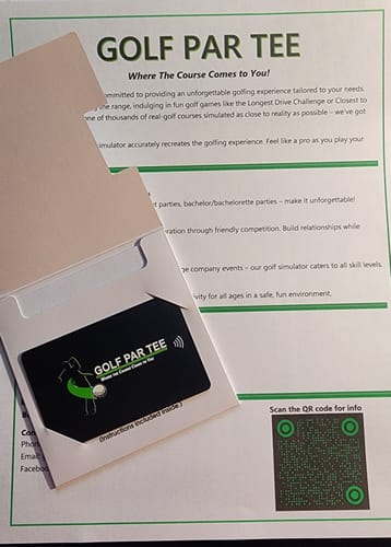 Customer photo review of Custom NFC Business Card