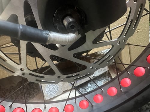 Customer photo review of Wallke Aluminum Alloy Pedals