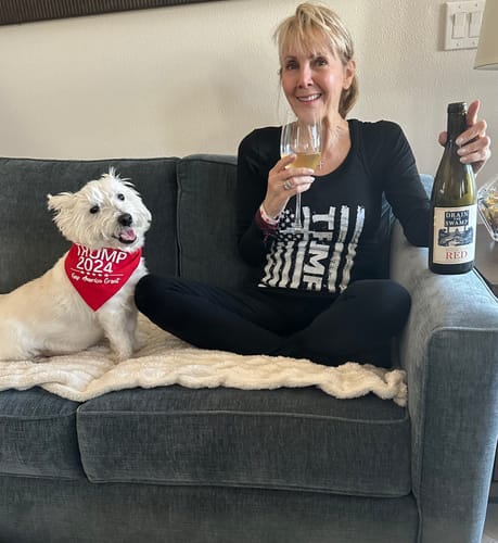 Customer photo review of Chardonnay 'Drain the Swamp'