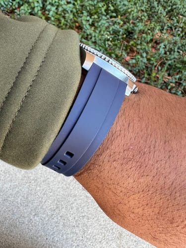 Customer photo review of Ridge Rubber - Blue