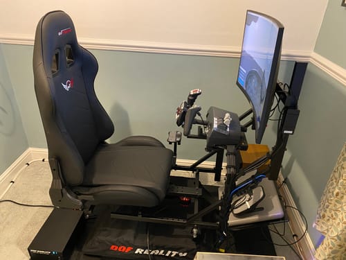Customer photo review of XL RS Simulator Seat V2