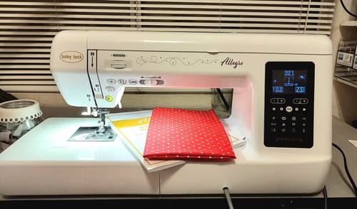 Customer photo review of Babylock Allegro Sewing & Quilting Machine