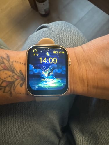 Customer photo review of Top Performance Smartwatch mit Gesundheitstracking / IP67 Wasserdichtigkeit / 7 Tage Akkulaufzeit / 100 Sportmodi