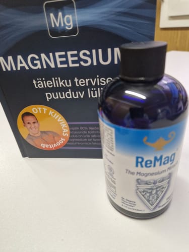 Customer photo review of ReMag® Liquid Magnesium, 480ml (toidulisand magneesiumiga)